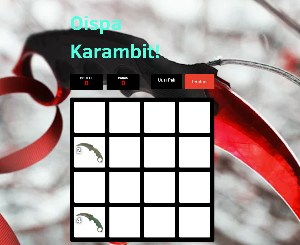 Oispa Karambit!